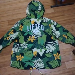 LRG Tropical Camo 3XL Zip-Up Jacket